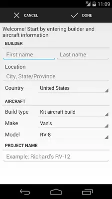 Aircraft Build Log android App screenshot 4